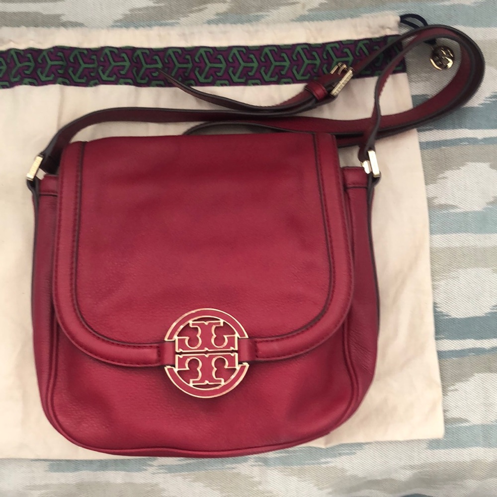 Tory Burch Red Crossbody Bag